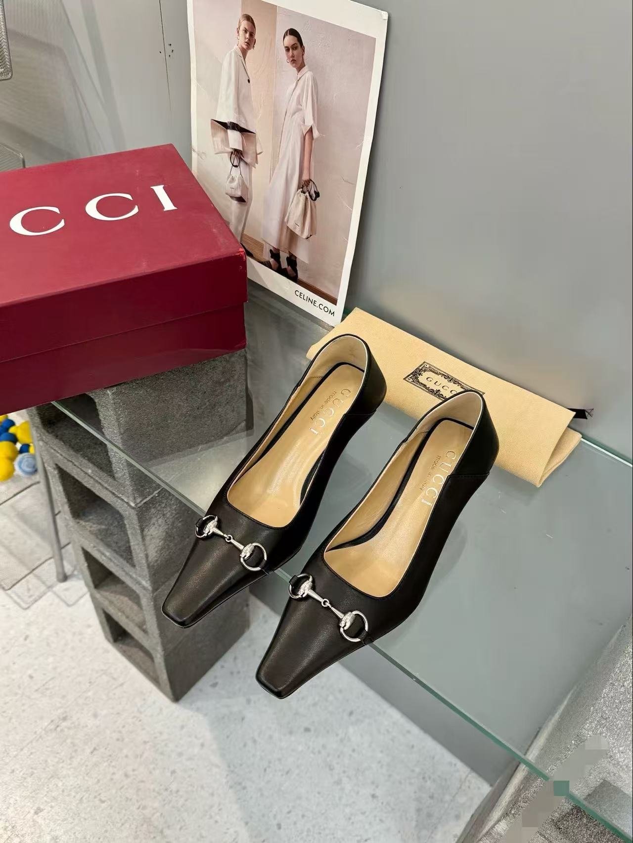 נעלי עקב Gucci Gucci