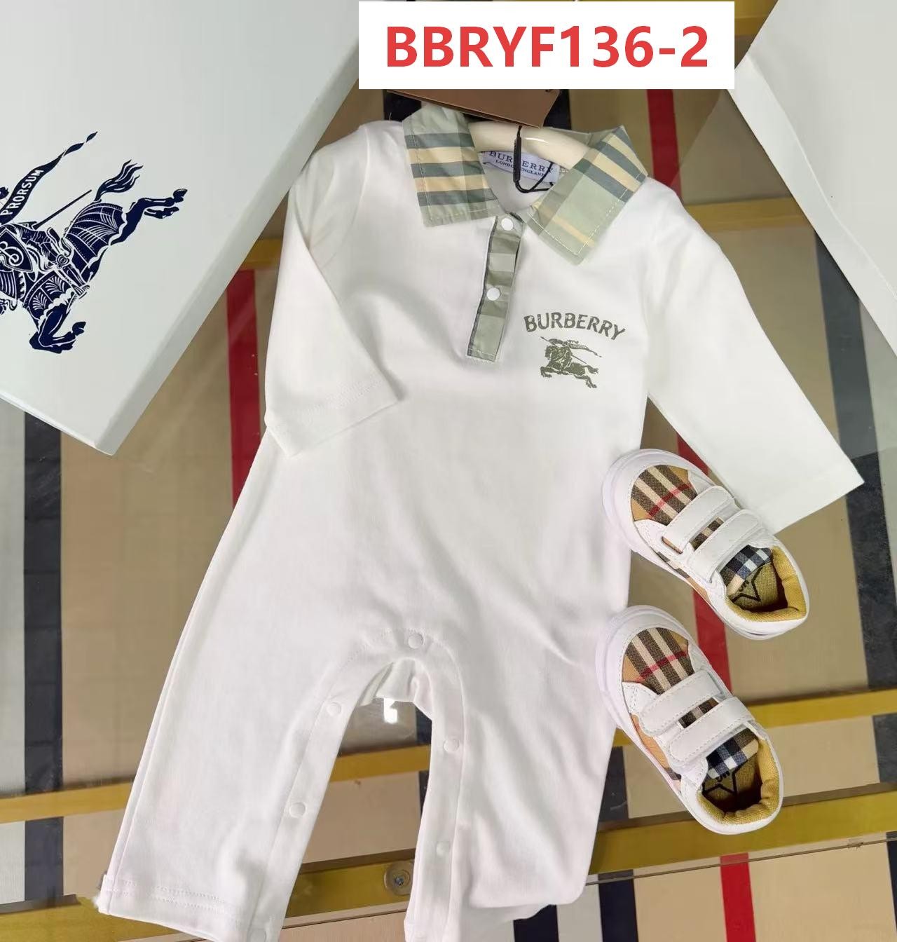 רומפר תינוקות Burberry Burberry