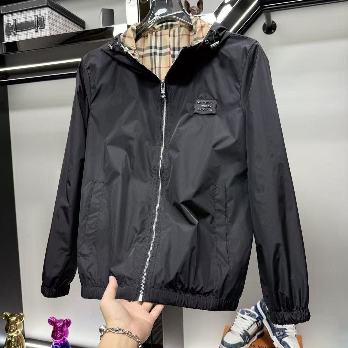 ז׳קט קפוצון Burberry Burberry