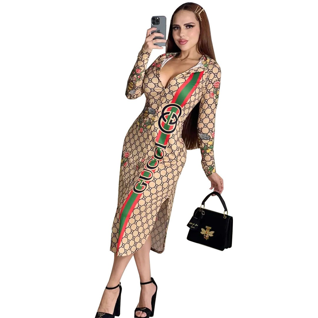 שמלת כפתורים Gucci Gucci