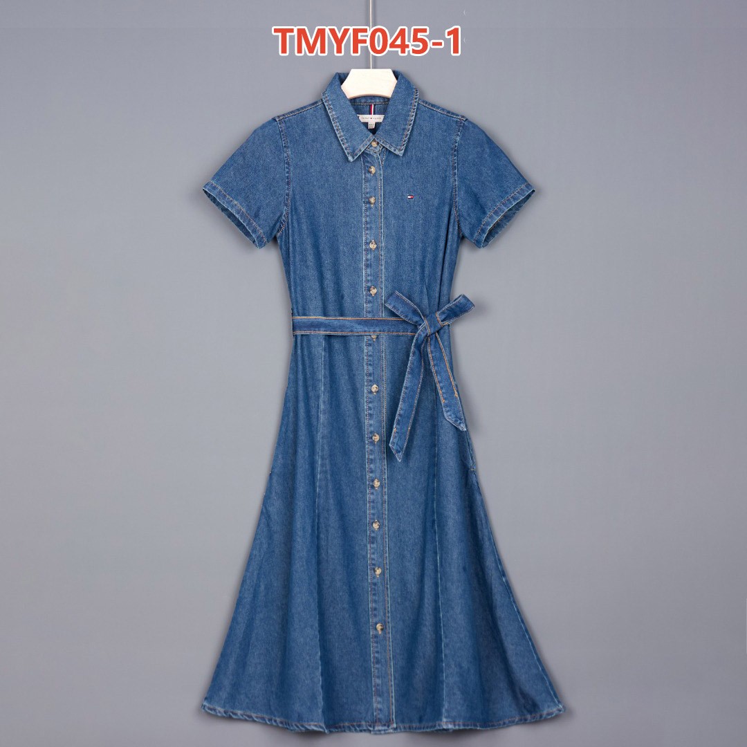 שמלת ג'ינס Tommy Hilfiger Tommy Hilfiger